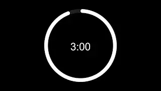 3 Minute Clean Timer Countdown