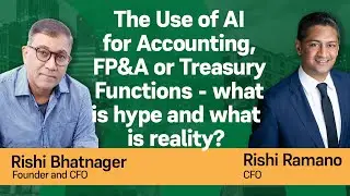 The use of AI for Accounting, FP&A or Treasury functions - what is hype and what is reality?