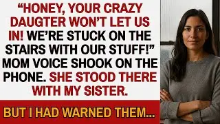 Honey, Your Crazy Daughter Won&rsquo;t Let Us In! We&rsquo;re Stuck on the Stairs with Our Stuff!