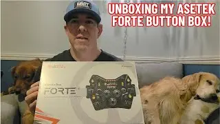 Распаковка моего блока кнопок Asetek SimSports Forte!