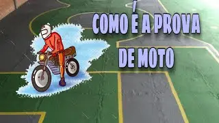 Como &eacute; a prova de moto no RS 🏍️🛵