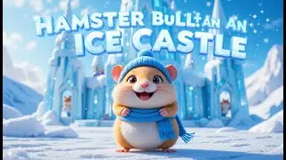 Hamster Built an Ice Castle | Winter Building Rhyme for Kids | Snowy Fun Song