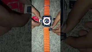 How to SIM card insert In T800 Ultra smart watch ⏱️ main 😮