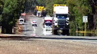 🚛. More footage of Centurion Transport with Taylor Haulage as push block truck. Saturday 6 Dec 2025.