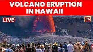 LIVE Hawaii Volcano Erupts |  Lava Flows From Hawaii's Kilauea Volcano | Volcanic Lava Eruption