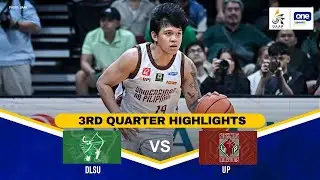 UP vs. DLSU | 3RD QUARTER HIGHLIGHTS | UAAP SEASON 88 MEN&rsquo;S BASKETBALL FINALS G1 | DEC 10, 2025
