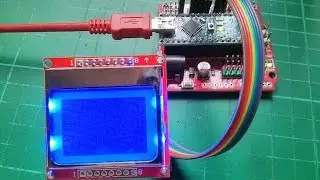 Учебное пособие №1 по ЖК-дисплею Arduino Nokia 5110 — подключение и начальное программирование