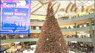 The Galleria Mall During Holiday Season Dallas, Texas | Luxury Shopping