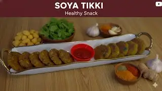 Soya Chunks Tikki | Soya Cutlet Recipe | protein packed kids tiffin menu | healthy quick Soya snacks