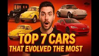 Top 7 Cars That Evolved the Most 🚗 | From Classics to Modern Legends