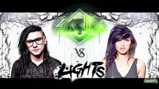 Skrillex - Ruffneck v. Lights - Everybody Breaks a Glass (Krush Smash-up)