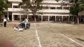 Shivanand singh Bike stunt
