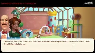 Homescapes CAT HOUSE Complete Gameplay