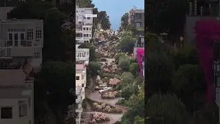 Walking in San Francisco - Lombard Street #lombardstreet #sanfrancisco #california #usa #america