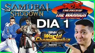 🏆 SNK World Championship 2025 - Day 1 - SAMURAI SHODOWN e Art of Fighting 3