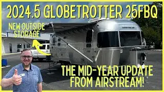 What did Airstream improve? 2024.5 Airstream Globetrotter 25FB Queen