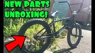 NEW BMX PARTS UNBOXING!!! - Chain Reaction Cycles September 2017 (Like Danscomp) | Hype BMX