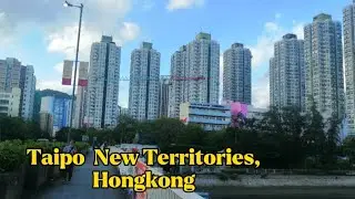 Walking Tour at Taipo New Territories Hongkong