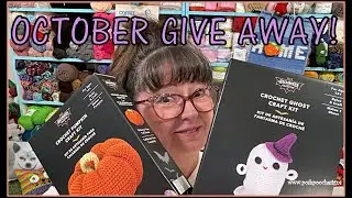 COFFEE AND CROCHET PODCAST -  October 7, 2025 - OCTOBER GIVE AWAY AND WHAT'S  NEW