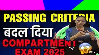 Passing criteria for compartment# Classx/xii#cbseclass10