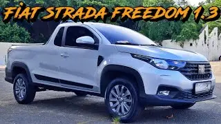Nova Fiat Strada Freedom 2021 analisada em todos os detalhes