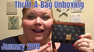 👜 Thrift-A-Bag Unboxing// January 2019// Amazing...Again! 👜