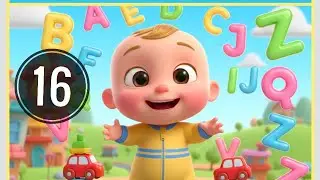 A to Z Alphabet Song 🎵 | Learn ABC with Cute Cartoon Baby | Kids Learning Video #abc #alphabet #song