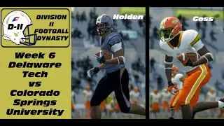 D2 Week 6 Delaware Tech vs Colorado Springs