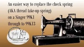 Singer 99K13 Tension Breakdown