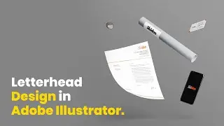 Letterhead Design in Adobe Illustrator. #latterhead #branding #graphicdesign #logostyle