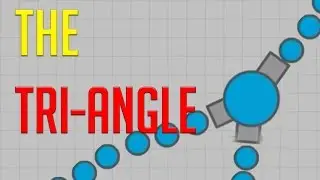 The TRI-Angle - Diep.io Max lvl Tri Angle Gameplay - Finally Something Good Containing Triangles!