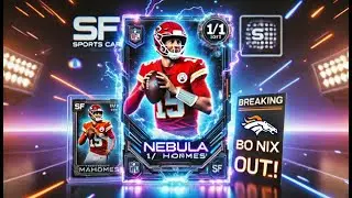 😱 SCOTTY BREAKS #71 &mdash; Mahomes NEBULA 1/1 CHASE | Panini Prizm NFL - Bo Nix OUT Discussion