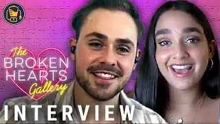 The Broken Hearts Gallery Interviews with Dacre Montgomery, Geraldine Viswanathan & Natalie Krinsky