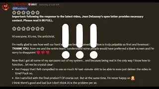 The Director of Carpenter Brut's Music Video Responded
