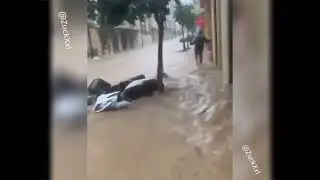 Massive floods after extreme rainfall in M&aacute;laga, Spain