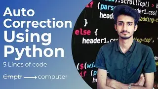 AutoCorrect Using Python  | PULKIT.PY
