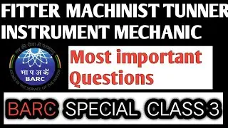 Barc online THEORY class #9 Npcil imp theory questions Mcq #fittertheoryimportantquestions