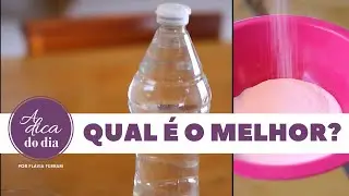 QUANDO USAR BICARBONATO E QUANDO USAR VINAGRE NA LIMPEZA | A DICA DO DIA COM FLÁVIA FERRARI