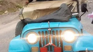 Jeep full off-road driving/northern areas of pakistan