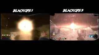 MOON ENDING COMPARISON SIDE BY SIDE (BO3 DLC 5)