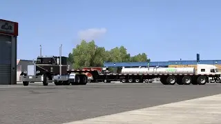 Peterbilt 351 With 2 Stroke Diesel Engine Screamin Around New Mexico - American Truck Simulator