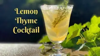 Lemon Thyme Cocktail