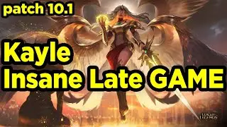 MONO KAYLE vs LUCIAN Top Lane RANKED Patch 10.2 - INSANE LATE GAME Partida Completa