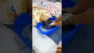 It is recommended that every family prepare a flat-laying shampoo basin like this