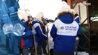 Студенческий отряд активно проводит волонтерскую работу на территории нашего города