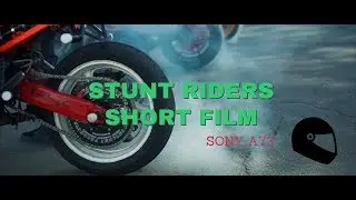 Cinematic Stunt  Motorcycle Riders Film(A73)