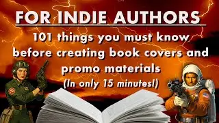 101 Tips For Indie Authors Creating Book Covers and Promo Materials