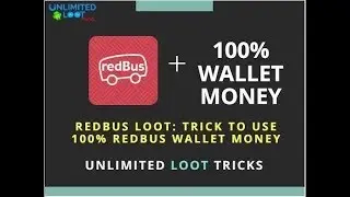 Redbus loot 100 wallet balance free | unlimited trick added|