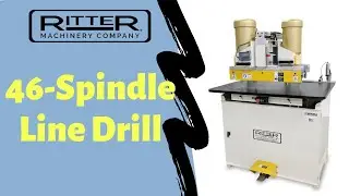 Ritter Machinery | R46 &ndash; 46 Spindle Double Row System Drill