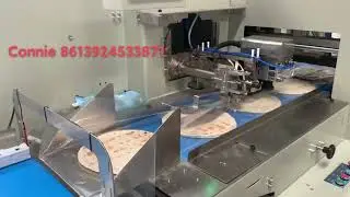 Flow wrap cake packing machine buns packing machine